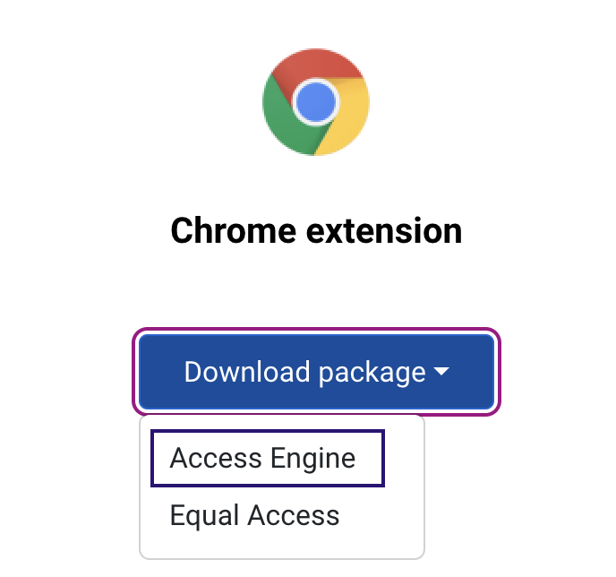 Tools and extensions page, shows the location of the new Level Access browser extension.