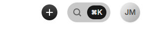 Add project. Displays the + button to add a new project for CICD testing.